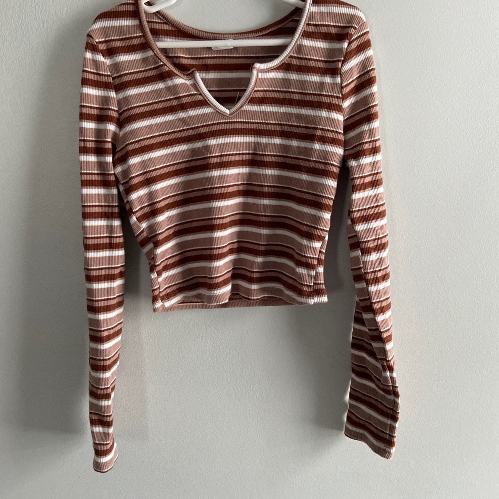 Cropped Long Sleeve Tank